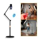 Tripé para Celular Monopé Profissional Articulado 1,70m TPFoto com Controle Obturador Bluetooth