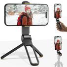 Tripé para telefone, mini suporte de mesa dobrável TODI com suporte de 360