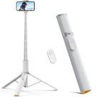 Tripé para telefone TODI 63 extensível Selfie Stick branco