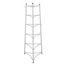Tripé Porta Panelas Estrela Branco 6 Compartimentos 103cm