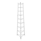 Tripé Porta Panelas Estrela Branco 9 Compartimentos 174cm
