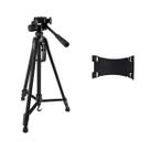 Tripé Profissional 1,70m Câmera Universal + Suporte Para Tablet