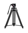 Tripé Profissional Cabeça Flúida Hidraulica Dslr Filmadora - Miliboo