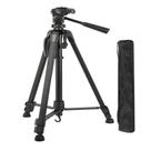 Tripé Profissional Foto e Vídeo com Cabeça Hidráulica, Preto 1,7MT Tripé Profissional Foto e Vídeo com Cabeça Hidráulica, Preto 1,7MT