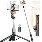 Tripé Selfie Stick estável com luz de preenchimento de 112 cm para iPhone
