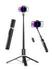 Tripé Selfie Stick Jishane 61 para iPhone com controle remoto sem fio