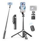 Tripé Selfie Stick qirita 51" extensível para iPhone/Samsung