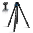 Tripé Sirui AM-124 de fibra de carbono 62,6 cm Compact Travel 12 kg Tripé Sirui AM-124 de fibra de carbono 62,6 cm Compact Travel 12 kg