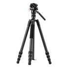 Tripé Vanguard Vesta GO 234CV10 de fibra de carbono com cabeça de vídeo