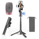 Tripé Voinap com Rastreamento Facial Automático - 360° Giratório, Controle Manual/Automático, Ideal para Vlogs e Lives