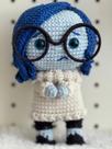 Tristeza divertidamente tecnica amigurumi
