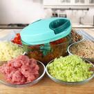 Triturador Alho Manual Processador Picador Fatiador Legumes 500ML