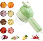 Triturador Alimentos Alho Elétrico Recarregavel Processador Portátil Bivolt