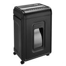 Triturador Amazon Basics, corte transversal de 24 folhas com cesta preta Triturador Amazon Basics, corte transversal de 24 folhas com cesta preta