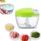 Triturador de Alimento Manual Mini Processador Alho 3 Lamina