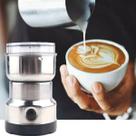 Triturador de Café Elétrico Moedor Grãos Capuccino Temperos De Cozinha Lamina De Aço