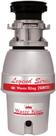 Triturador de lixo Waste King L-2600TC 1/2 HP com cabo de alimentação