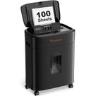 Triturador de papel Bonsaii C231-D Micro-Cut 100 folhas P-4 16L