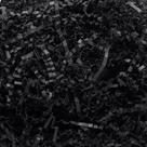 Triturador de papel enrugado 454g preto para cestas de presentes Wowxyz