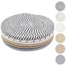 Trivets KITLAB, resistente ao calor, algodão de 20 cm de diâmetro, 6 unidades