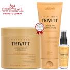 Trivitt: Hidratação Intensiva 500g, Leave-In Hidratante 200ml e Reparador de Pontas 30ml