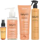 Trivitt Kit Fluido de Escova, Máscara Liquida Nutrição, Power Oil, Nutrição Intensiva 200g