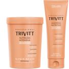 Trivitt - Kit Nutrição Intensiva 1kg com Shampoo Nutritivo 250ml Revitalização e Suavização dos fios