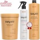 Trivitt Shampoo + Hidratação + Reconstrutor O Segredo do Cabeleireiro