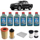 Troca Completa Óleo e Filtros S10 Diesel 2.8 2014 5w30 SUV