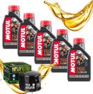 Troca De Óleo Bmw K 1600 Motul 7100 20w50 + Filtro