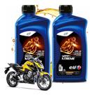 Troca De Óleo Honda Cb300f Twister Elf Semissintético Xtreme Troca De Óleo Honda Cb300f Twister Elf Semissintético Xtreme