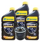 Troca de Óleo Ipiranga 20w50 Mineral (3 Litros) + Filtro Suzuki Gsx-R 750 Srad / Gsx-R 1000 Srad / Gsx-R 600 Srad / Vstorm 1000