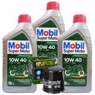 Troca de Óleo Kawasaki Z400 Z650 Versys 650 Ninja 650 Mobil 10w40 + Filtro