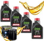 Troca de Óleo Para Harley Davidson Fat Boy Dyna Softail Motul 15w50 Com Filtro Hiflo