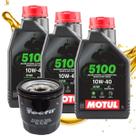 Troca de Óleo Para Kawasaki Ninja 400 Z400 Z650 Versys 650 Xj6 Yzf R3 Motul 10w40 Com Filtro