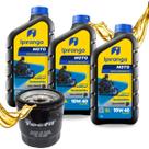Troca de Óleo Para Kawasaki Versys 300x Versys 650 Z300 Z400 Ipiranga 10w40 Com Filtro