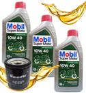 Troca de Óleo Para Suzuki Inazuma 250 Gladius 650 Mobil 10w40 Com Filtro