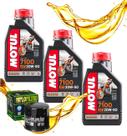 Troca de Óleo Suzuki Vstorm 650 Motul 7100 20w50 + Filtro