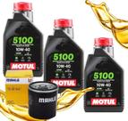 Troca de Óleo Z400 Z300 Z650 Motul 5100 10w40 Com Filtro