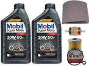 Troca Óleo Filtro Xlx 250 350 Sahara Honda Kit Mobil 20w50