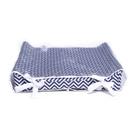 Trocador Bebe americano chevron azul marinho Trocador Bebe americano chevron azul marinho
