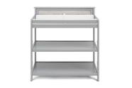 Trocador de Bebê Connelly Grey Wood com Trilhos de Segurança