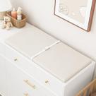 Trocador de bebê YACODAVO 80x40cm impermeável esbranquiçado Trocador de bebê YACODAVO 80x40cm impermeável esbranquiçado