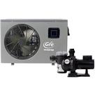 Trocador de Calor Inverter 23.800 BTU 220V e Bomba para Piscina 1/3 CV Bivolt GRE