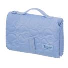 Trocador de Fralda Tigor T Tigre Little Shine Bebê Menino Cor Azul Luxo Portátil Dobrável Impermeável Lavável
