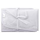 Trocador De Fraldas Portátil Para Bolsa Com Forro de PVC Impermeável 43x65cm Baby Incomfral Bublim Cor:Branco