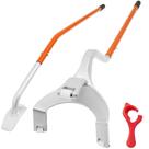 Trocador de pneus VEVOR Mophorn 22.5-24.5 Steel Bead Breaker Red