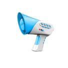 Trocador de voz robô megafone amplificador 12 efeito sonoro levou crianças meninos brinquedos presentes