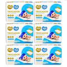 Trocador Descartável para Bebê Love&care 6 Pacotes com 5 Lençóis Absorvente Mili
