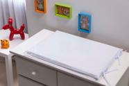 Trocador para comoda de Bebê Branco Todo Branco Trocador de Bebe menino Trocador para comoda de Bebê Branco Todo Branco Trocador de Bebe menino